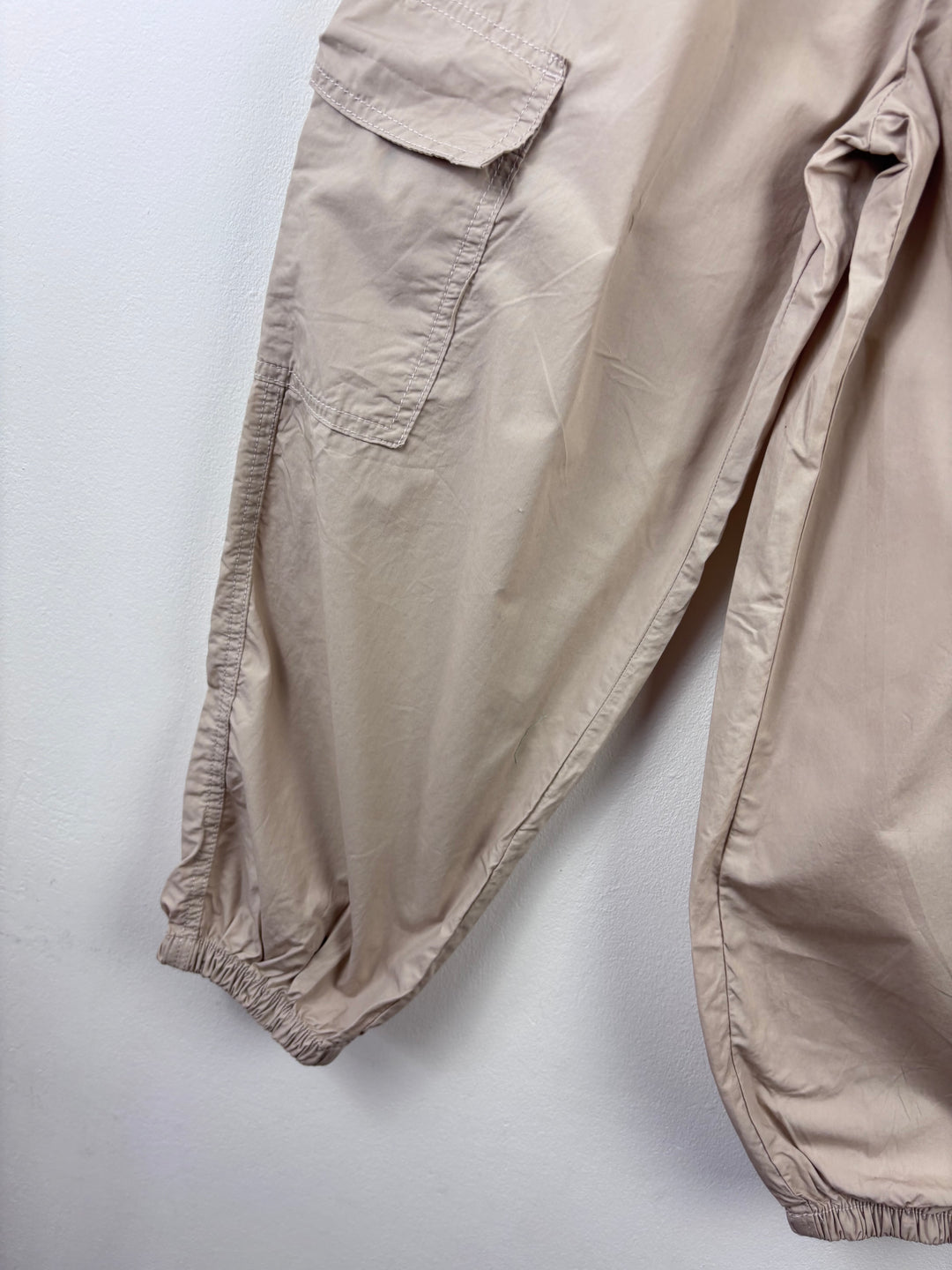 Next Beige Cargo Trousers-Trousers-Second Snuggle Preloved