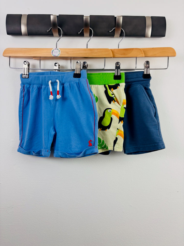 Next Joules JNY Blue 3 Pack Shorts 18-24 Months