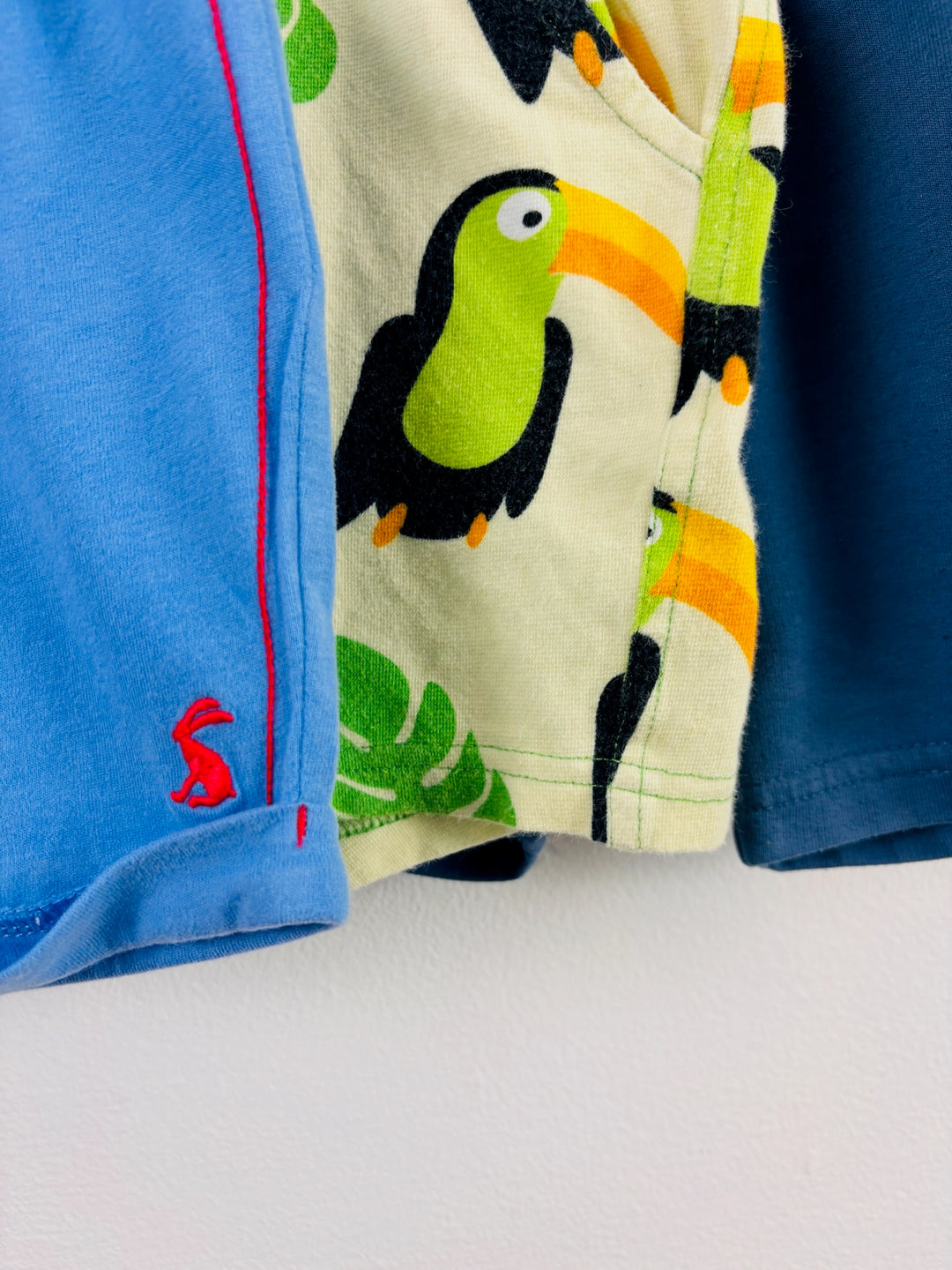 Next Joules JNY Blue 3 Pack Shorts 18-24 Months