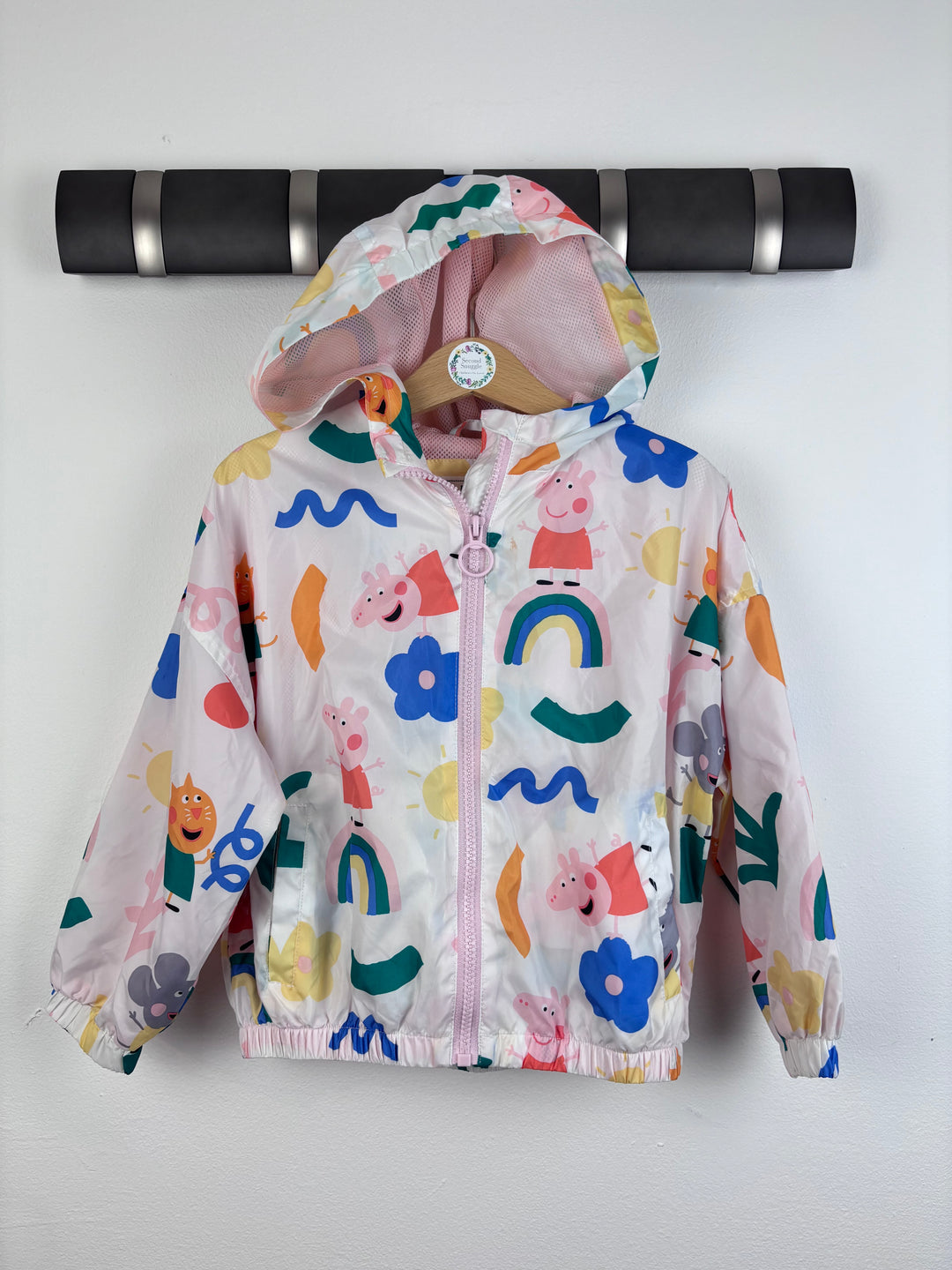 M&S Peppa Pig Raincoat 3-4 Years-Coats-Second Snuggle Preloved