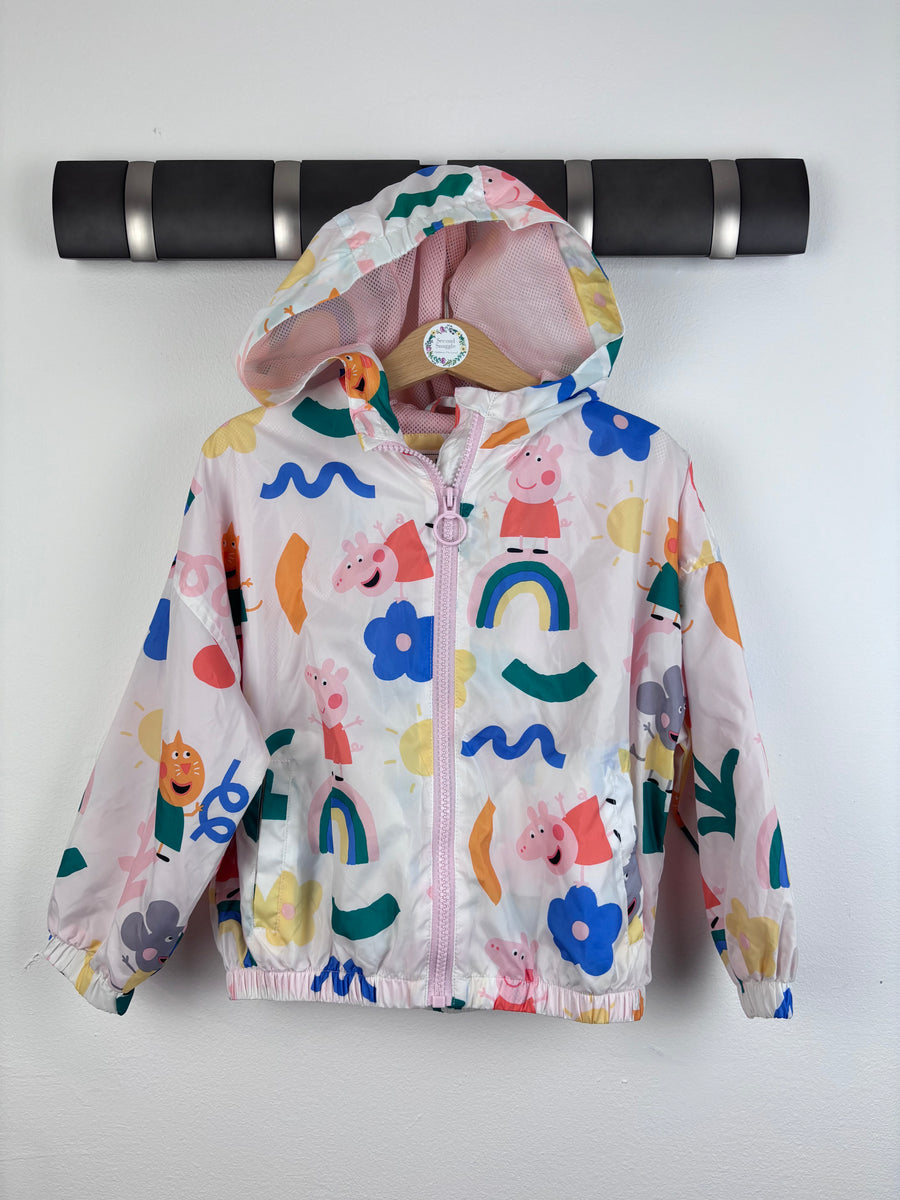 M&S Peppa Pig Raincoat 3-4 Years-Coats-Second Snuggle Preloved