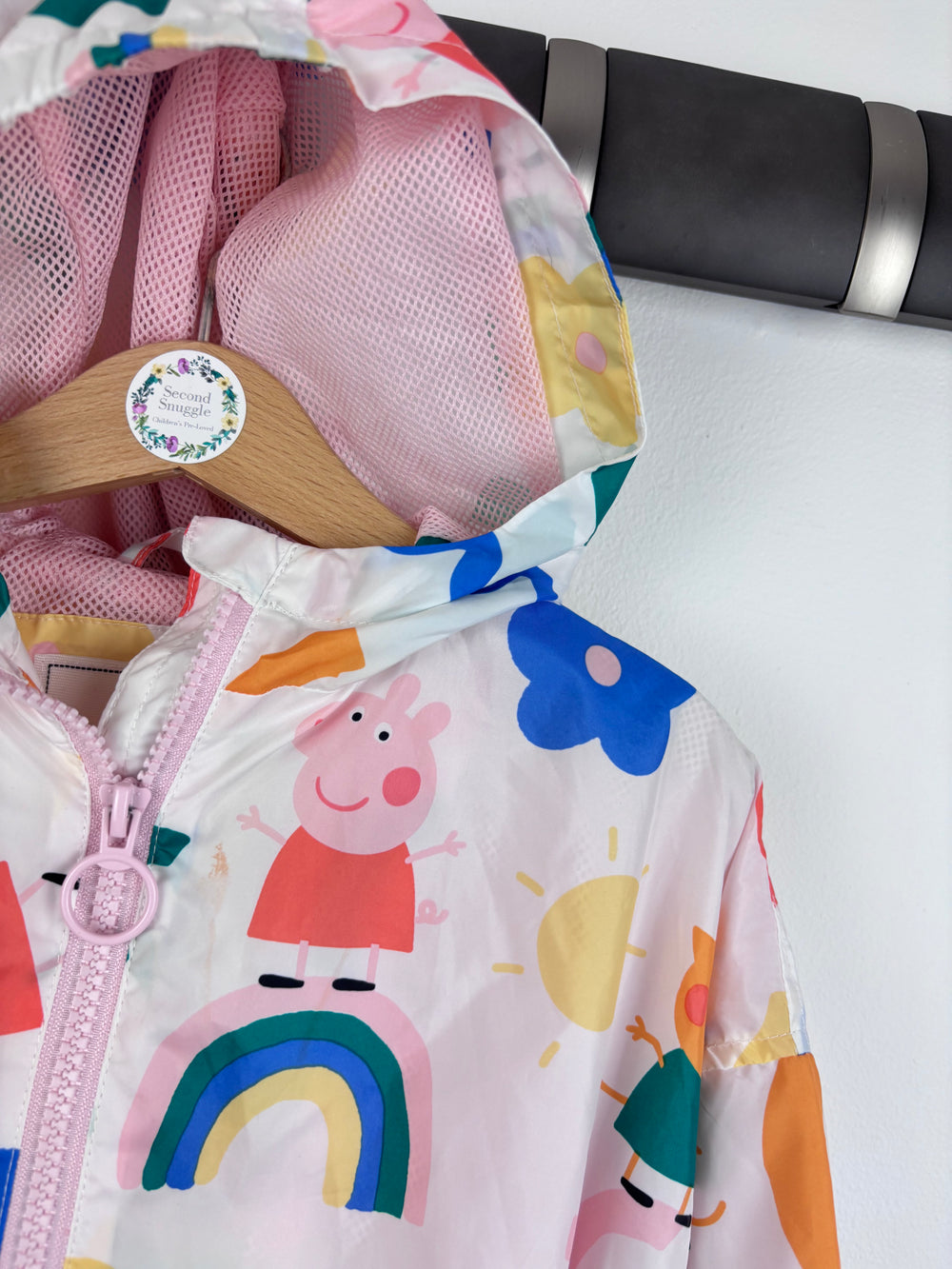 M&S Peppa Pig Raincoat 3-4 Years-Coats-Second Snuggle Preloved