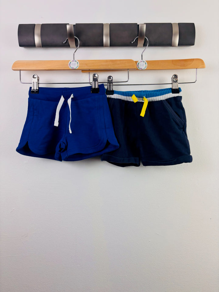 Gap M&S Blue 2 Pack Shorts 6-9 Months