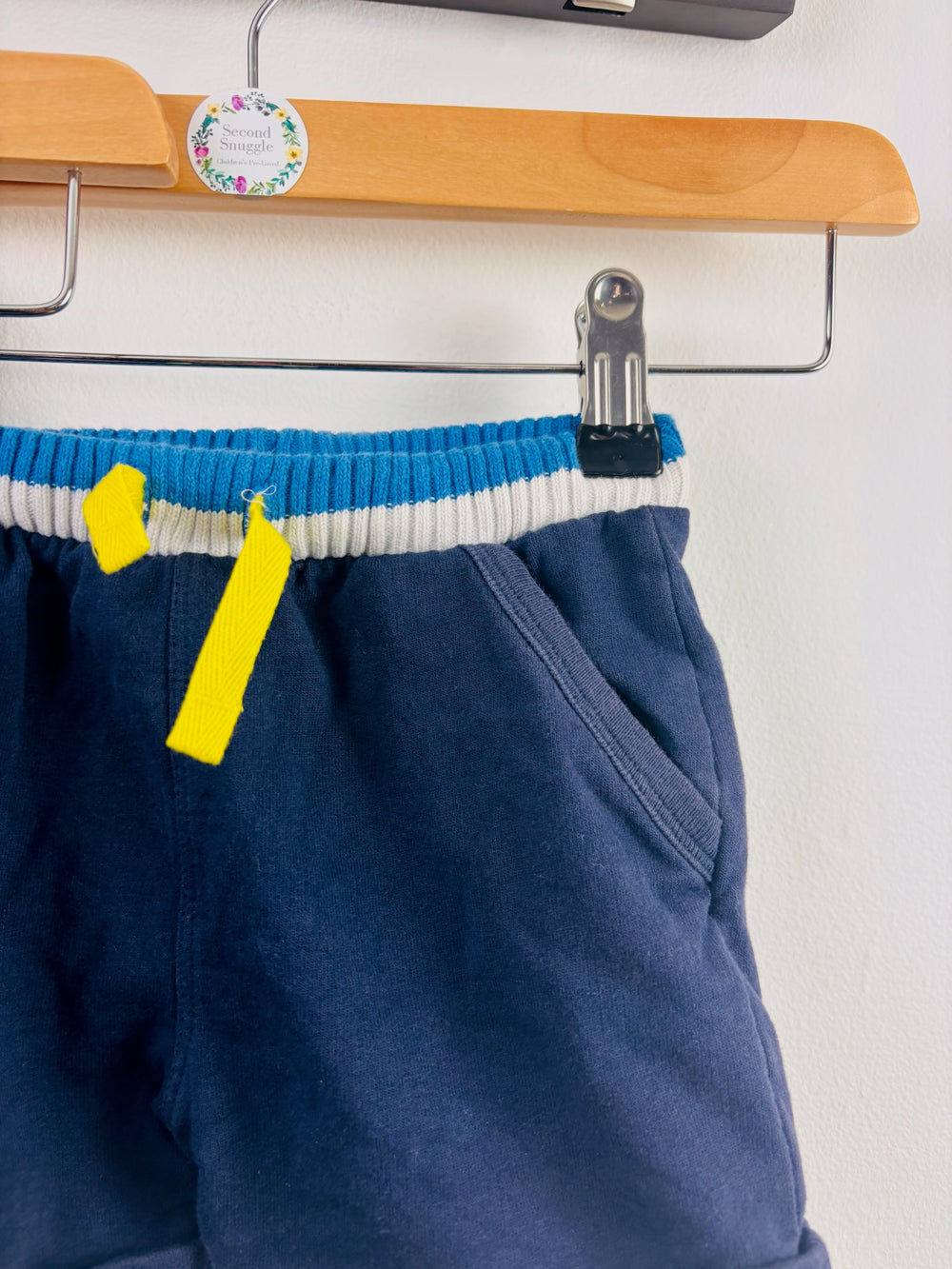 Gap M&S Blue 2 Pack Shorts 6-9 Months-Shorts-Second Snuggle Preloved