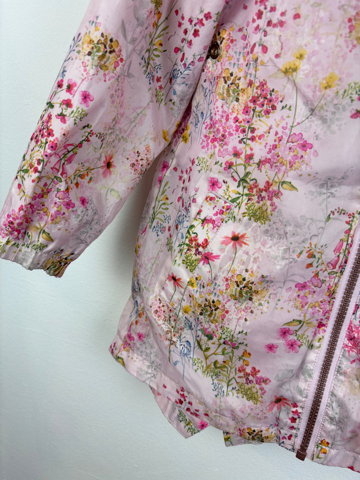 Next Floral Print Raincoat 3-4 Years-Coats-Second Snuggle Preloved