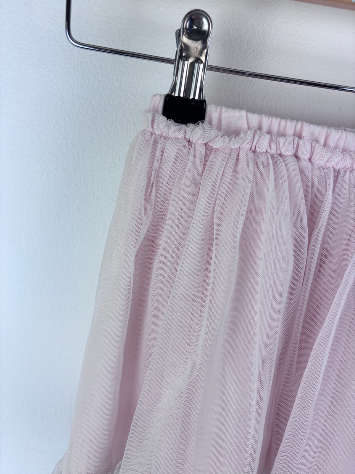 The Little White Company Pink Tulle Tutu Skirt 6-9 Months-Skirts-Second Snuggle Preloved