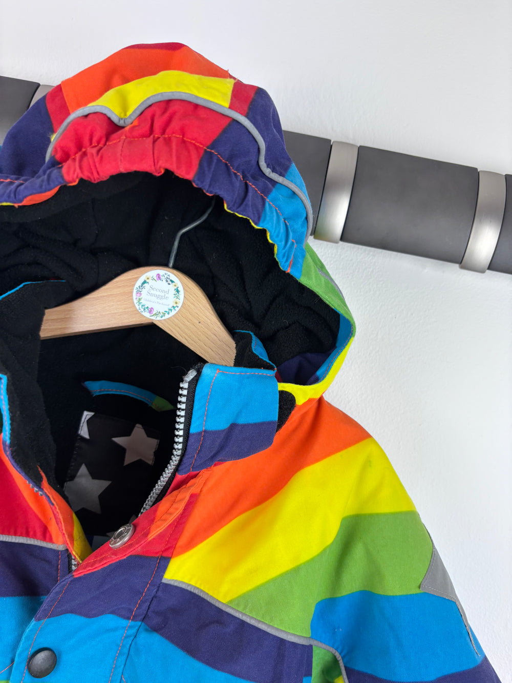 Molo Rainbow Jacket 98cm (2-3 Years) *Read Description-Coats-Second Snuggle Preloved
