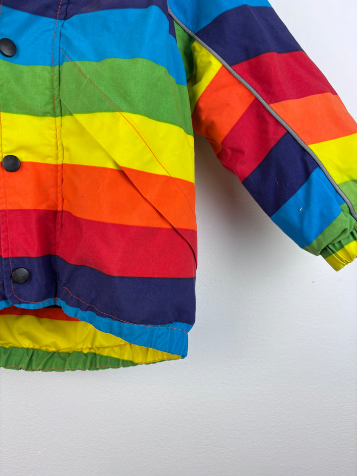 Molo Rainbow Jacket 98cm (2-3 Years) *Read Description-Coats-Second Snuggle Preloved