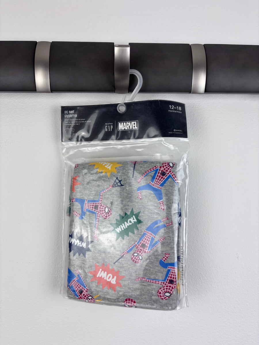 Gap Marvel Pyjamas 12-18 Months-Night Wear-Second Snuggle Preloved