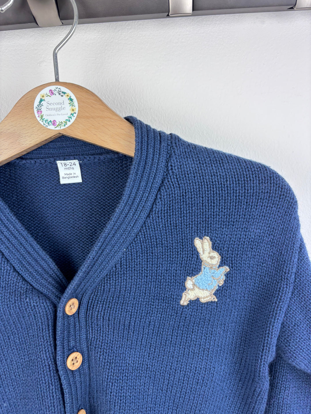 M&S Peter Rabbit Cardigan 18-24 Months
