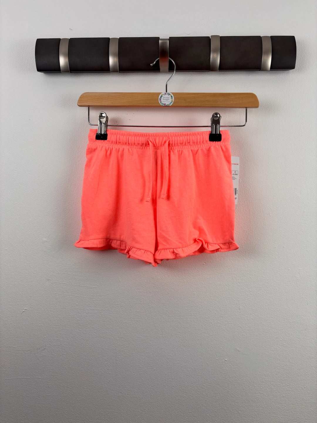 Fred & Flo Coral Frill Hem Shorts 5-6 Years