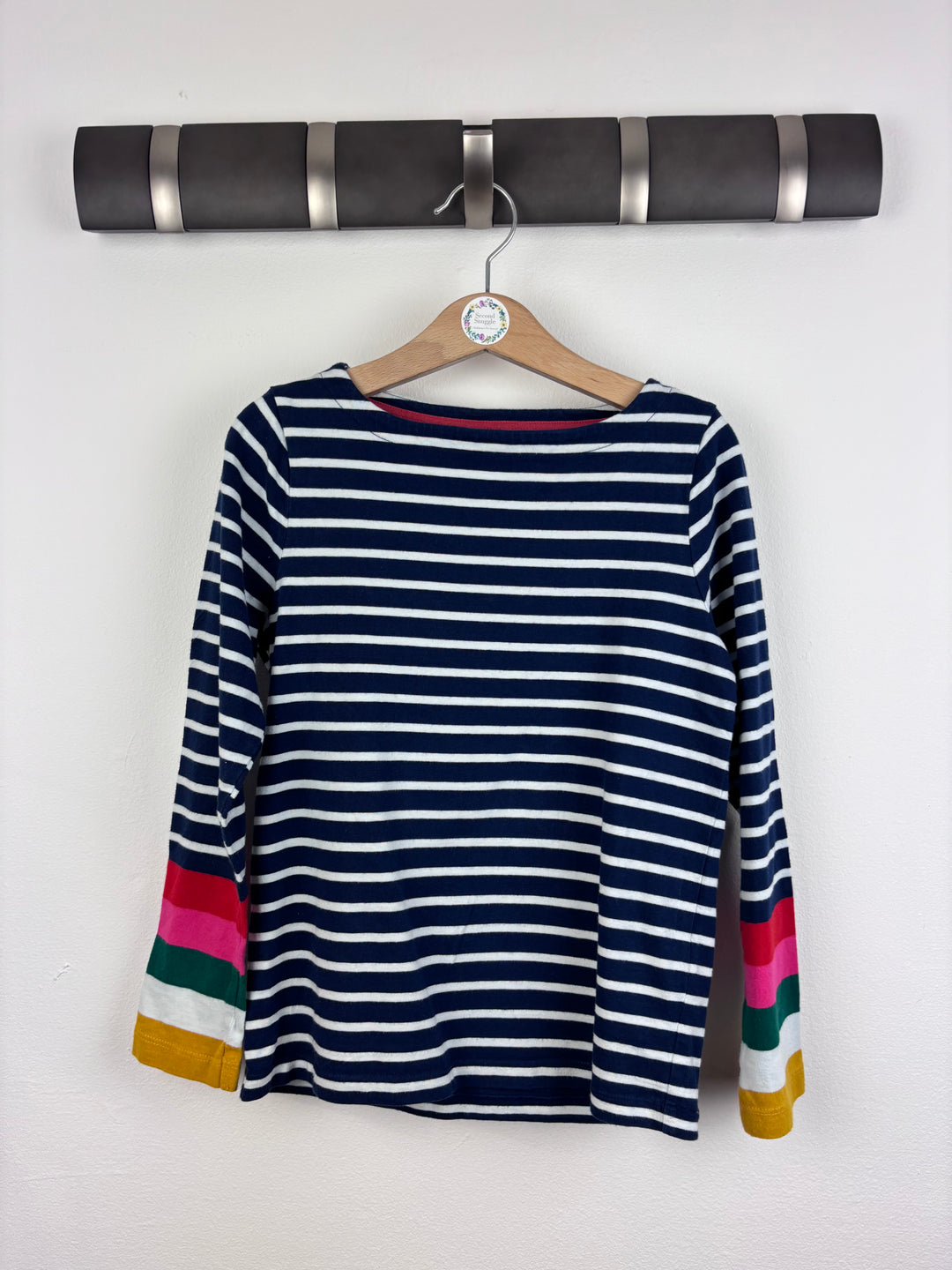 Boden Stripe Top 7-8 Years-Tops-Second Snuggle Preloved