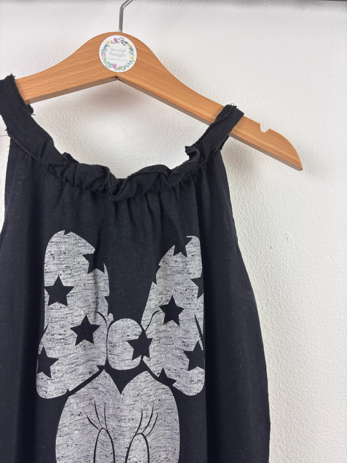 Next Black Minnie Mouse Romper Jumpsuit 12-18 Months-Jump Suits-Second Snuggle Preloved