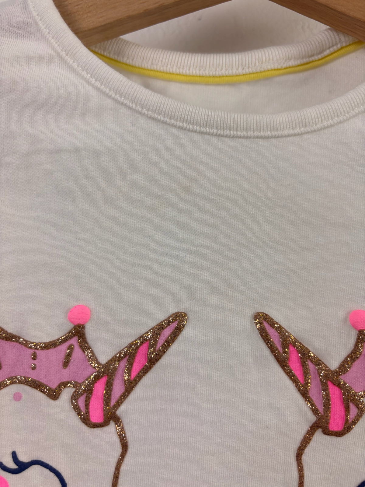 M&S White Seahorse T-Shirt 18-24 Months-Tops-Second Snuggle Preloved