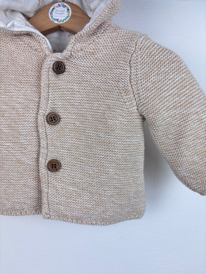 Mothercare Knitted Bear Cardigan 1-3 Months-Cardigans-Second Snuggle Preloved