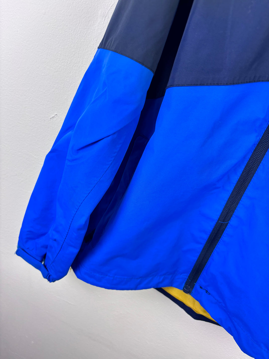 Trespass Blue Colour Block Waterproof Jacket 9-10 Years-Coats-Second Snuggle Preloved