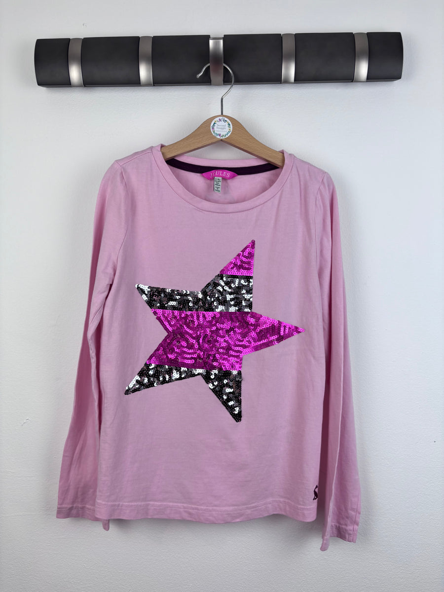 Joules Sequin Star Top 9-10 Years-Tops-Second Snuggle Preloved