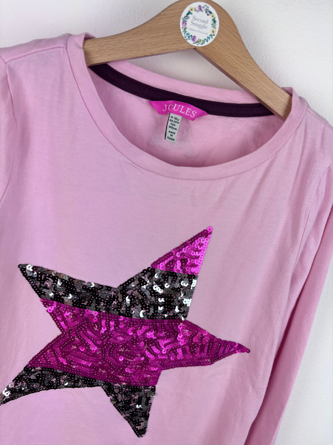 Joules Sequin Star Top 9-10 Years-Tops-Second Snuggle Preloved