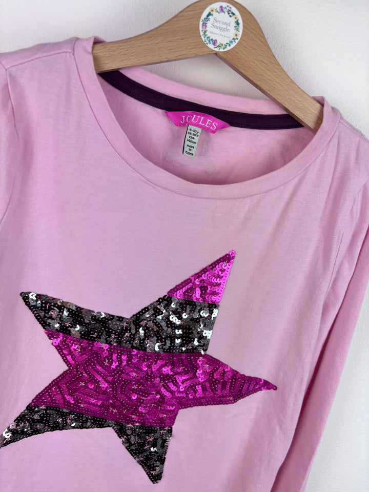 Joules Sequin Star Top 9-10 Years-Tops-Second Snuggle Preloved