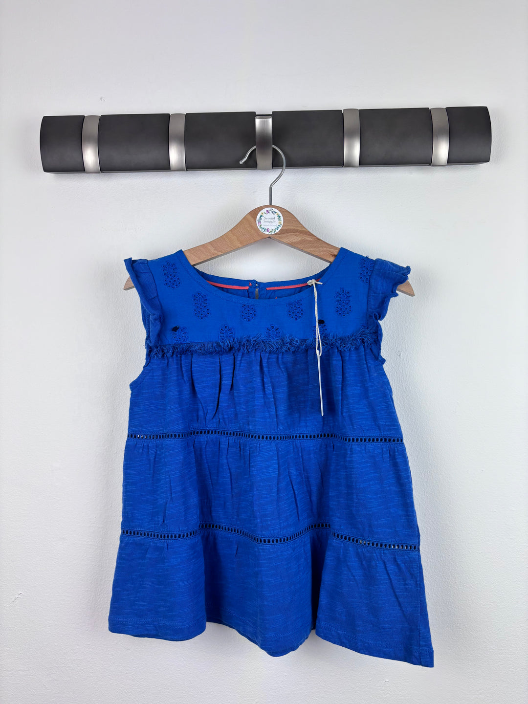 Mini Boden Blue Sleeveless Top 4-5 Years-Tops-Second Snuggle Preloved