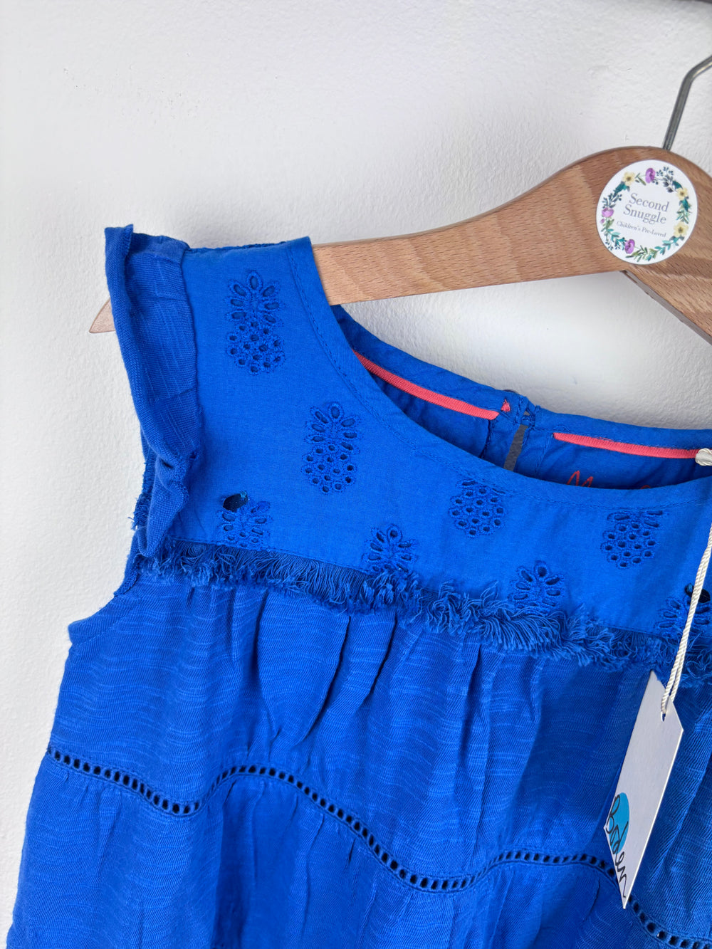 Mini Boden Blue Sleeveless Top 4-5 Years-Tops-Second Snuggle Preloved