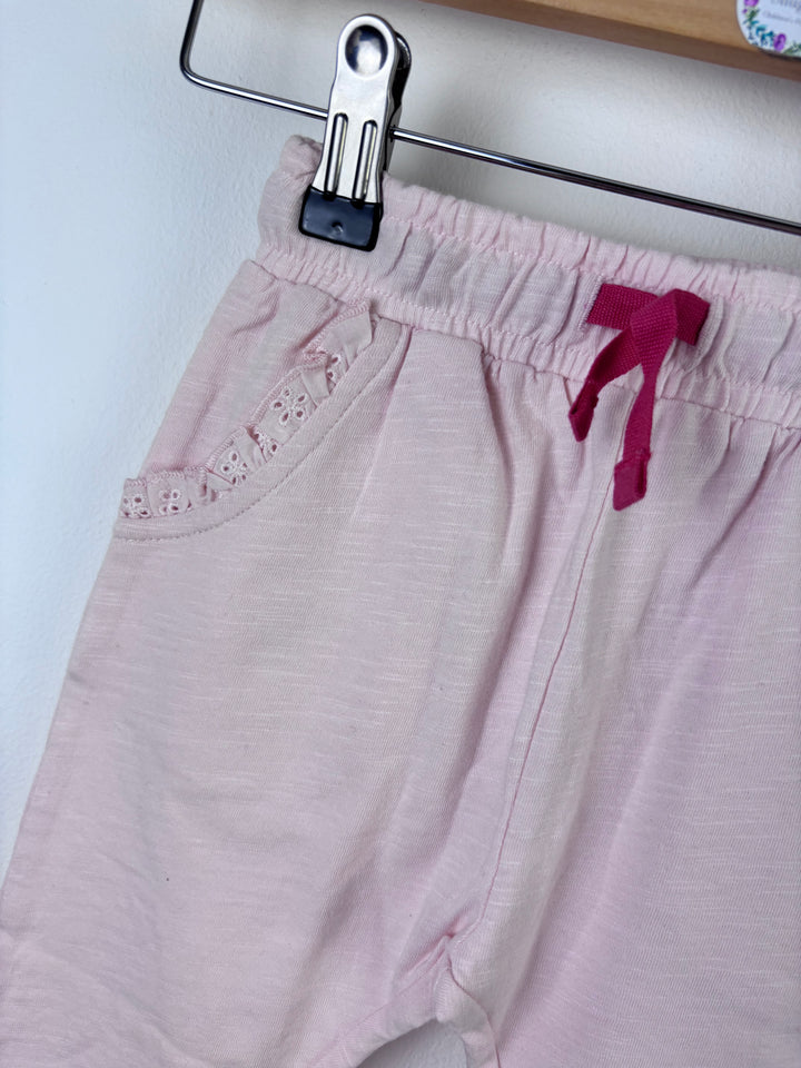 Boden Pink and Blue Joggers Set 12-18 Months-Trousers-Second Snuggle Preloved