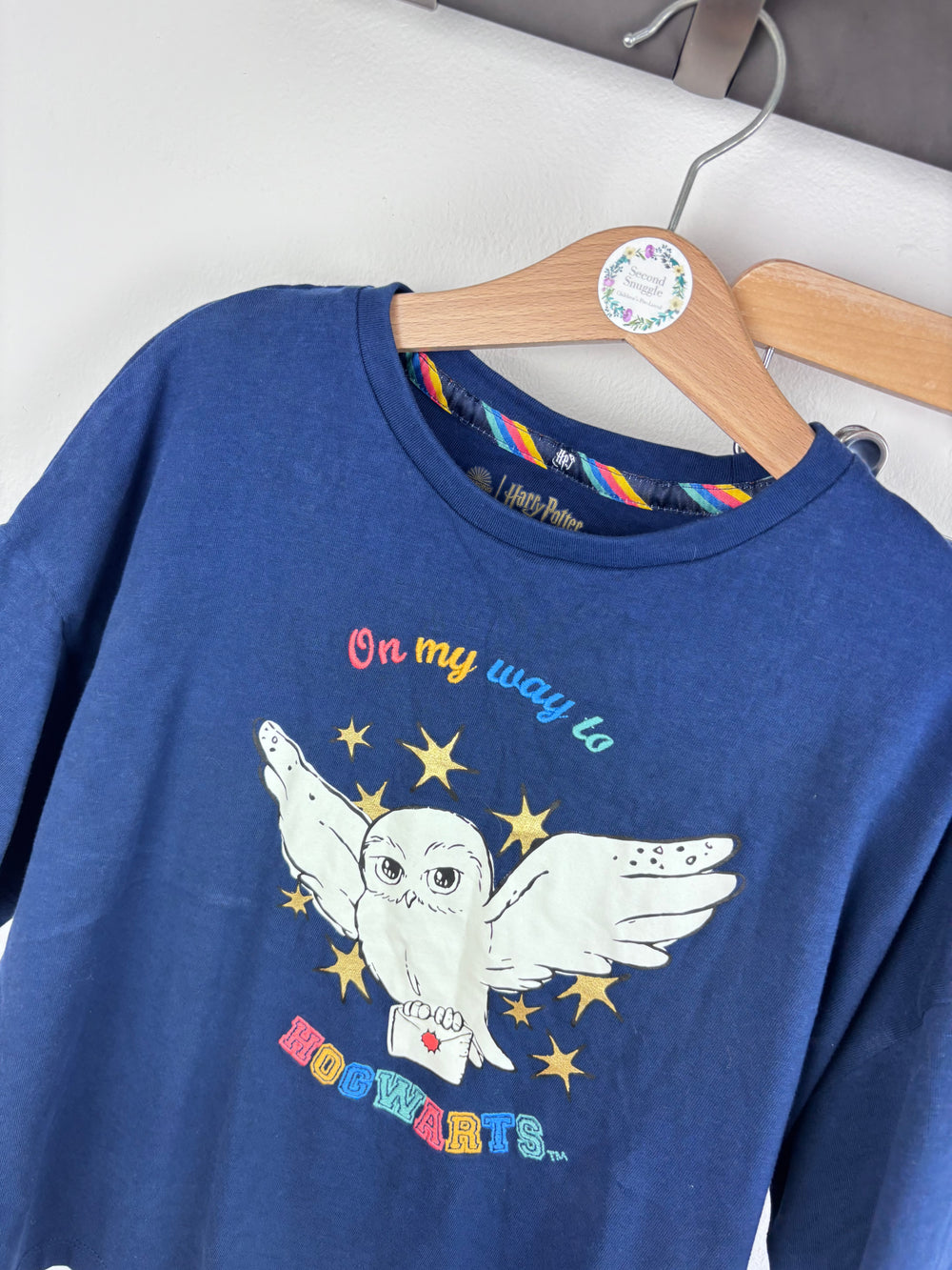 M&S Harry Potter Pyjama Set 7-8 Years-Night Wear-Second Snuggle Preloved
