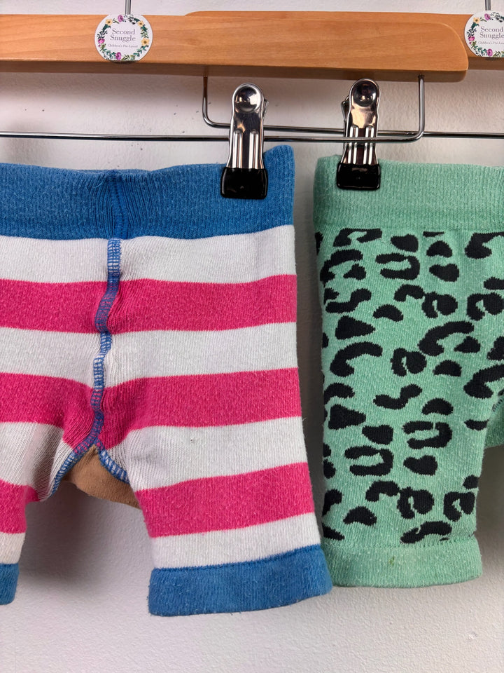 Blade & Rose Stripe & Leopard Shorts 2 Pack 1-2 Years
