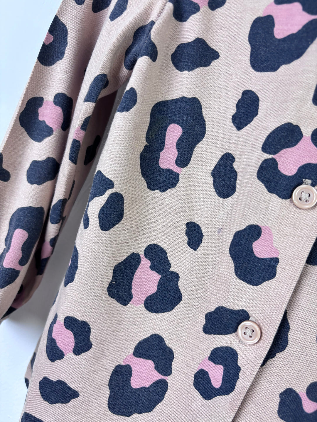 M&S Brown Leopard Print Outfit Set 3-4 Years-Night Wear-Second Snuggle Preloved