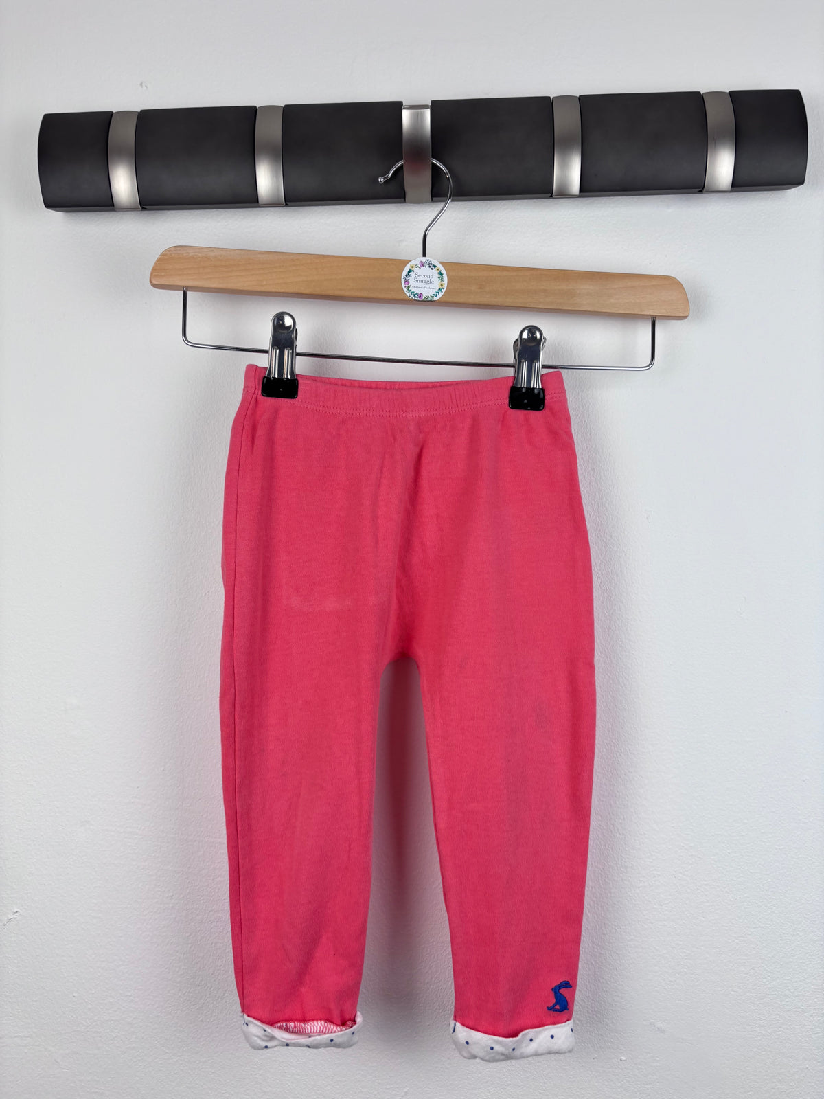 Joules Pink Leggings 12-18 Months-Leggings-Second Snuggle Preloved