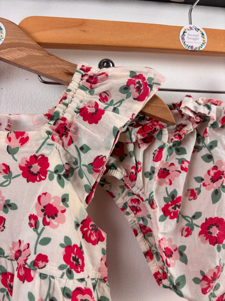 Cath Kidston Floral Dress & Bloomers 12-18 Months
