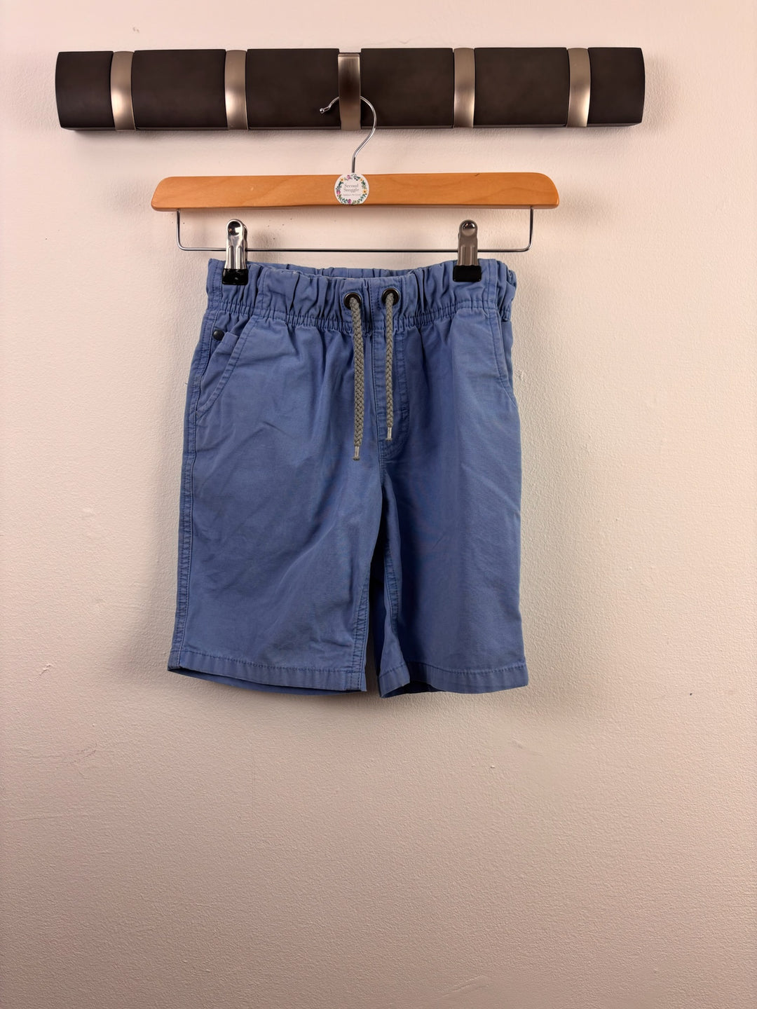 Next Blue Drawstring Shorts 6-7 Years