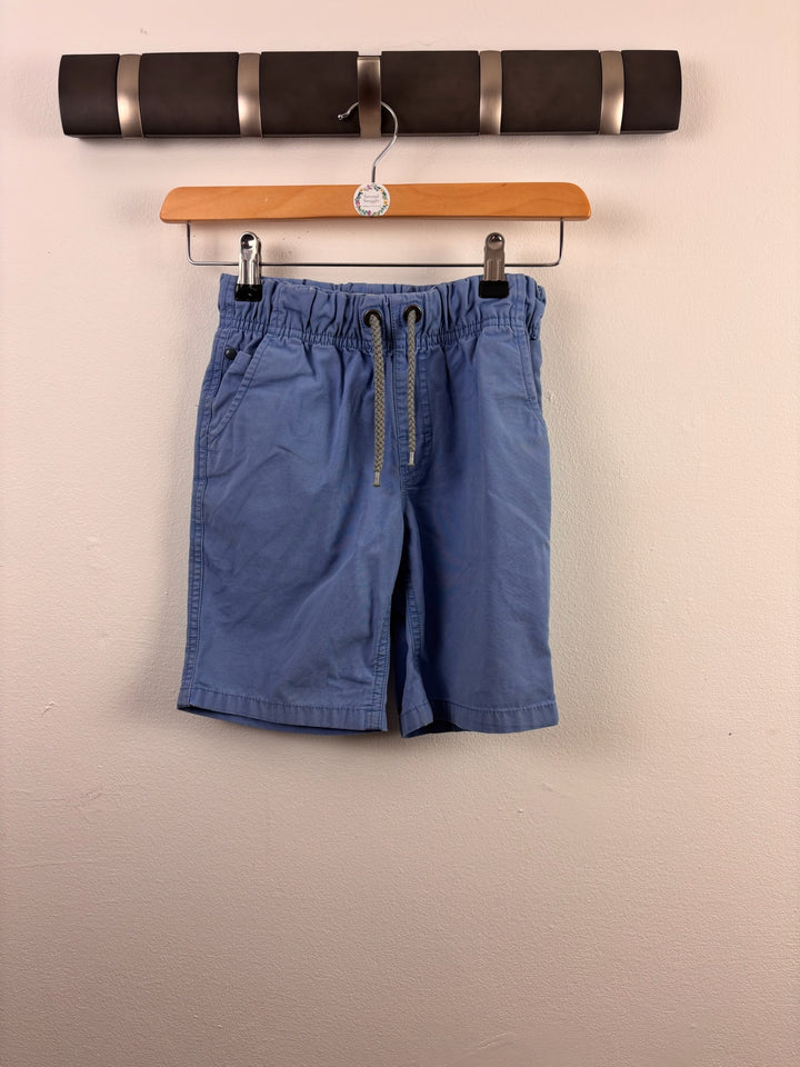 Next Blue Drawstring Shorts 6-7 Years