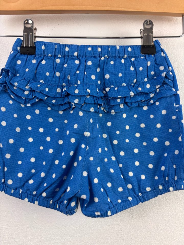 Boden Blue Polka Dot Shorts 18-24 Months