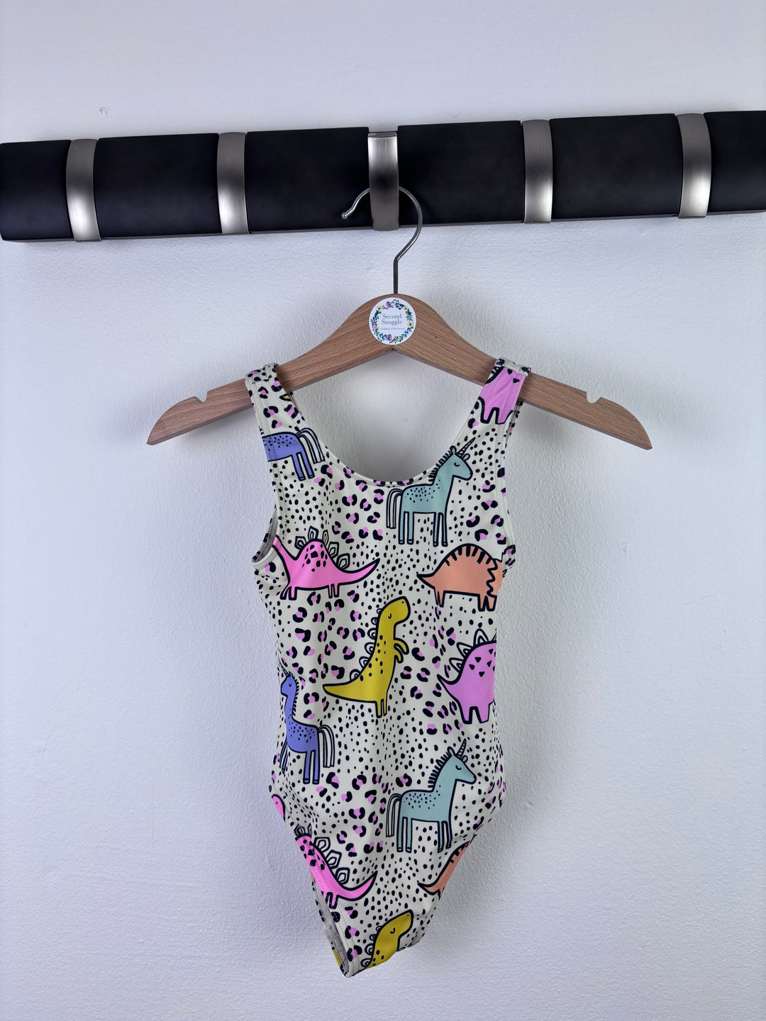 Fred & Flo Dinosaur and Unicorn Swimsuit 12-18 Months-Swimming-Second Snuggle Preloved