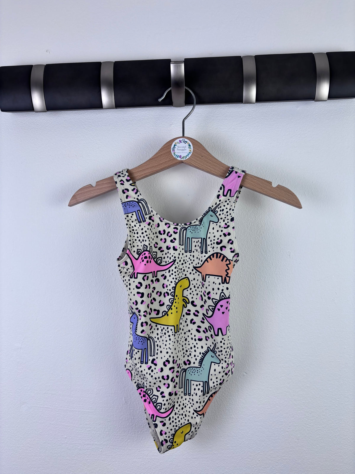 Fred & Flo Dinosaur and Unicorn Swimsuit 12-18 Months-Swimming-Second Snuggle Preloved