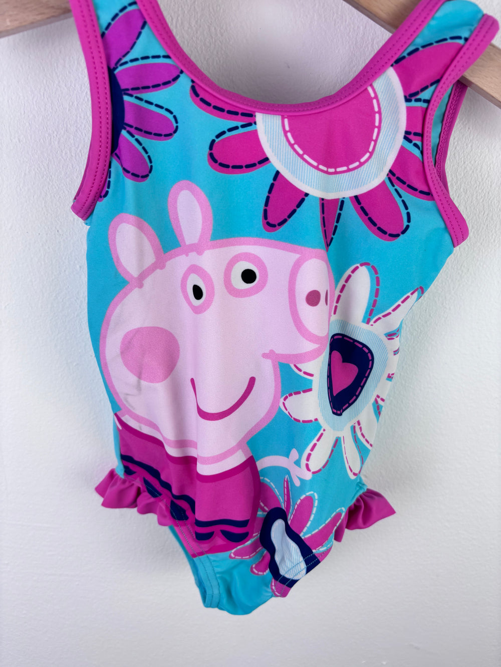Evie Angel Peppa Pig Swimsuit 9-12 Months-Swimming-Second Snuggle Preloved