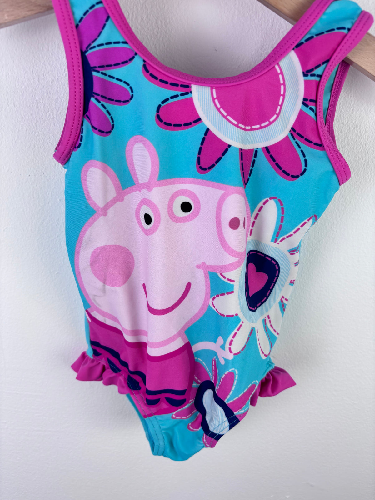 Evie Angel Peppa Pig Swimsuit 9-12 Months-Swimming-Second Snuggle Preloved