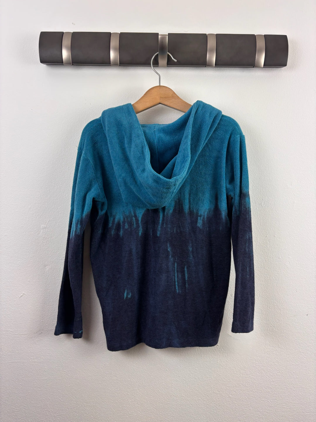 Appaman Blue Navy Tie Dye Hooded Top 4 Years