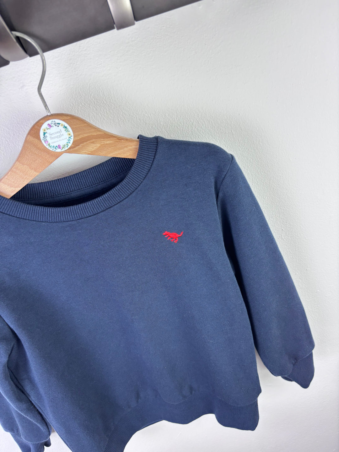 Next Navy Sweatshirt 3-4 Years-Jumpers-Second Snuggle Preloved