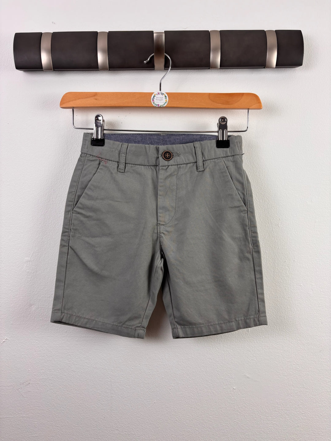 Next Grey Chino Shorts 4-5 Years