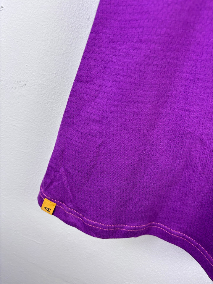 Alba Purple Dress Pink Trim 104 (3-4 Years)-Dresses-Second Snuggle Preloved