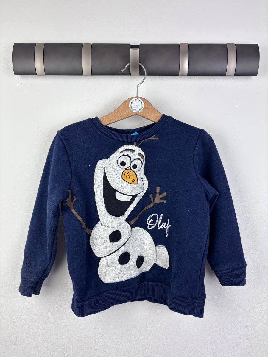 Primark Olaf Jumper 3-4 Years - PLAY-Jumpers-Second Snuggle Preloved
