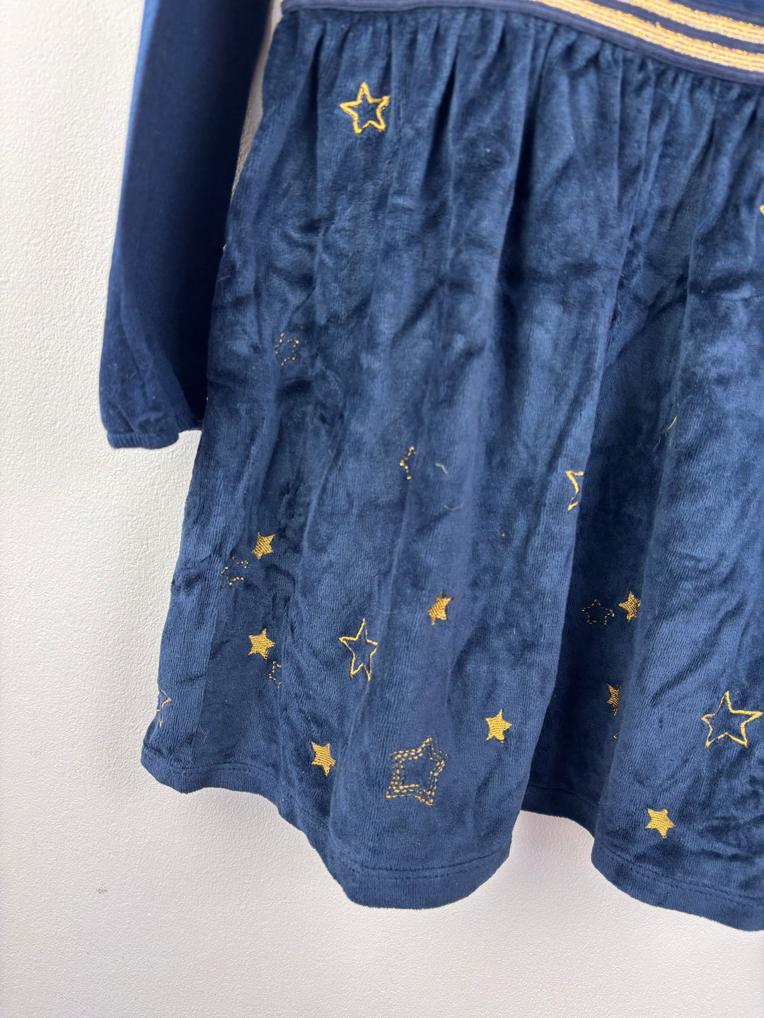 Fat Face Navy Star Dress 6-7 Years-Dresses-Second Snuggle Preloved