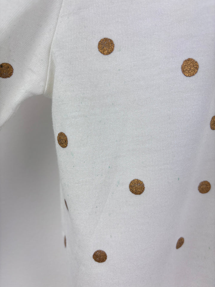 Boden Polka Dot Long Sleeve Top 4-5 Years-Tops-Second Snuggle Preloved