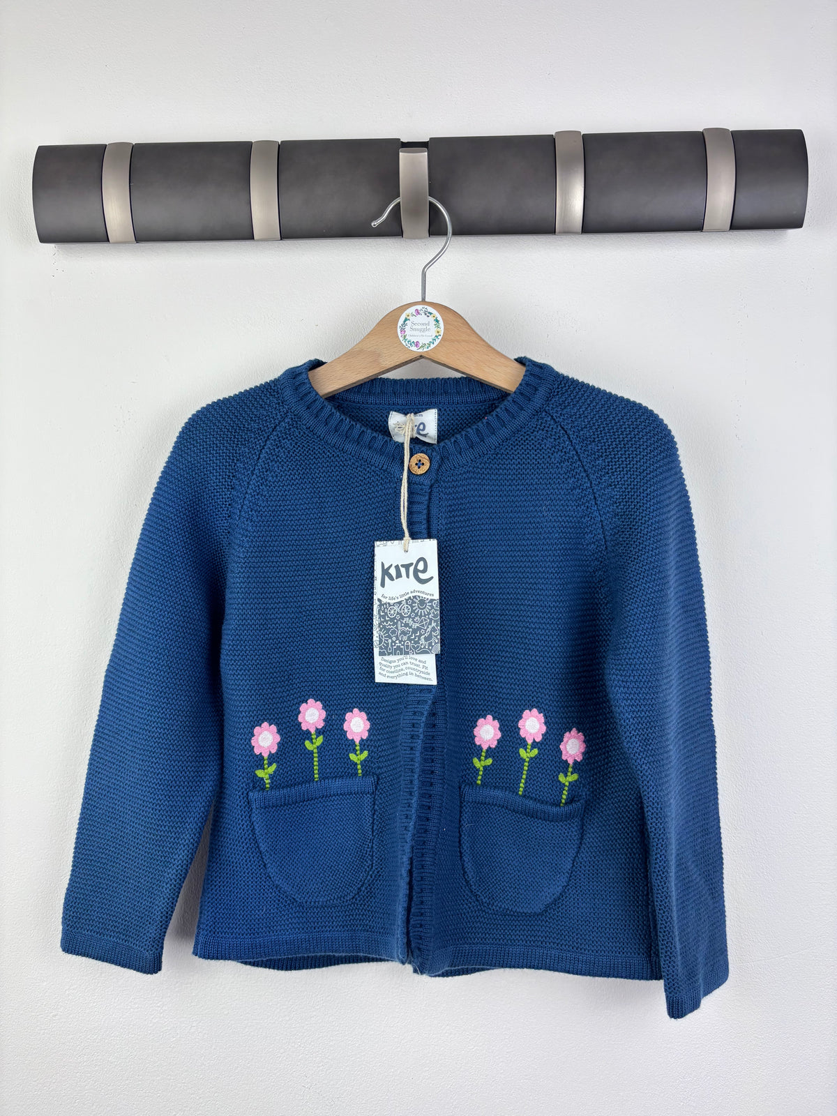 Kite Blue Cardigan 2 Years-Cardigans-Second Snuggle Preloved