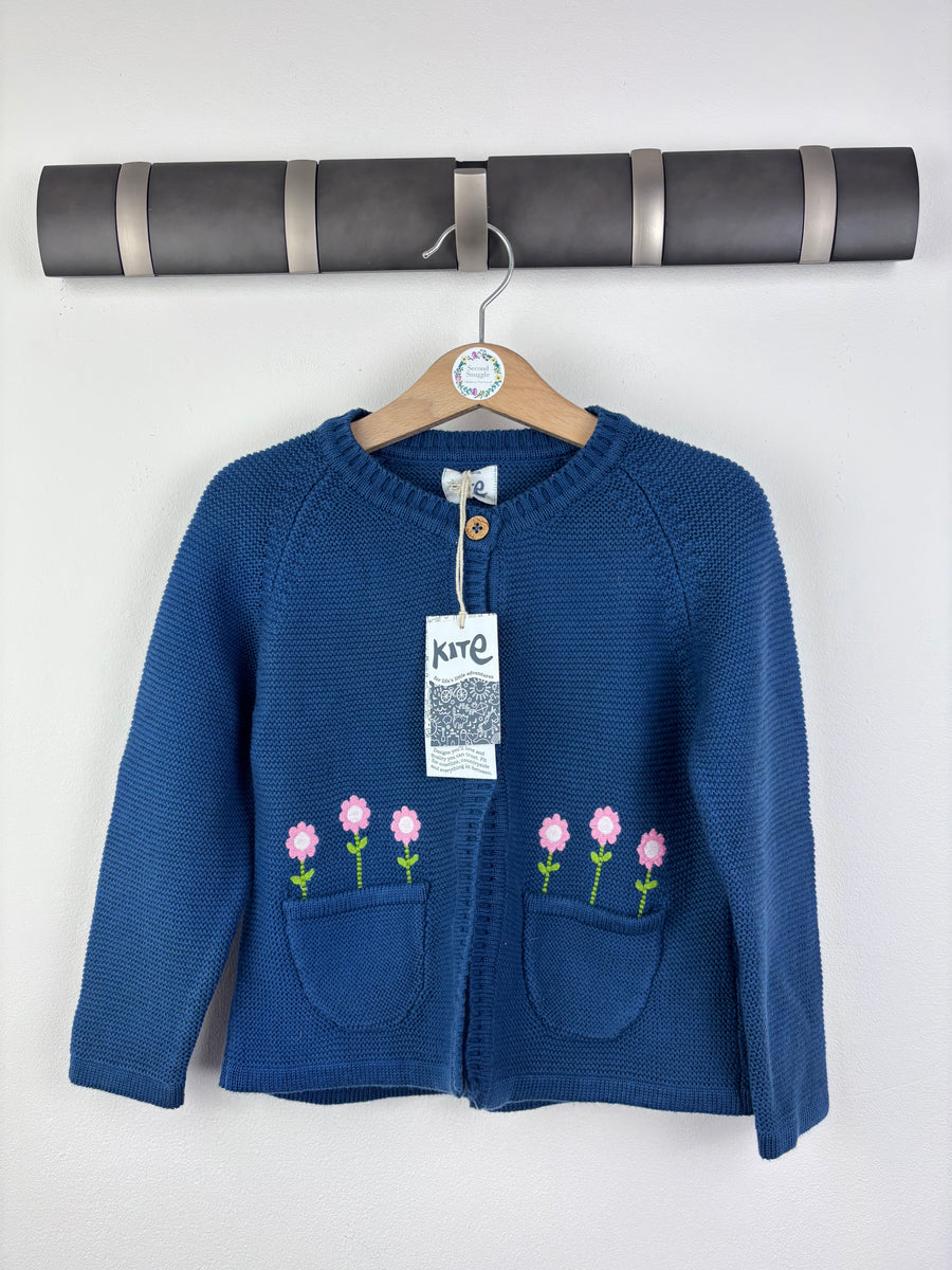 Kite Blue Cardigan 2 Years-Cardigans-Second Snuggle Preloved