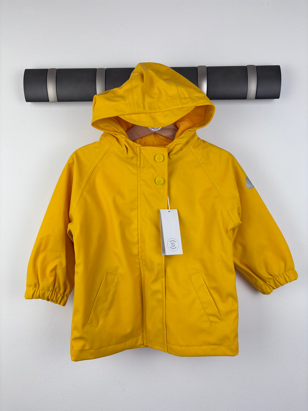 Mori Yellow Raincoat 12-18 Months