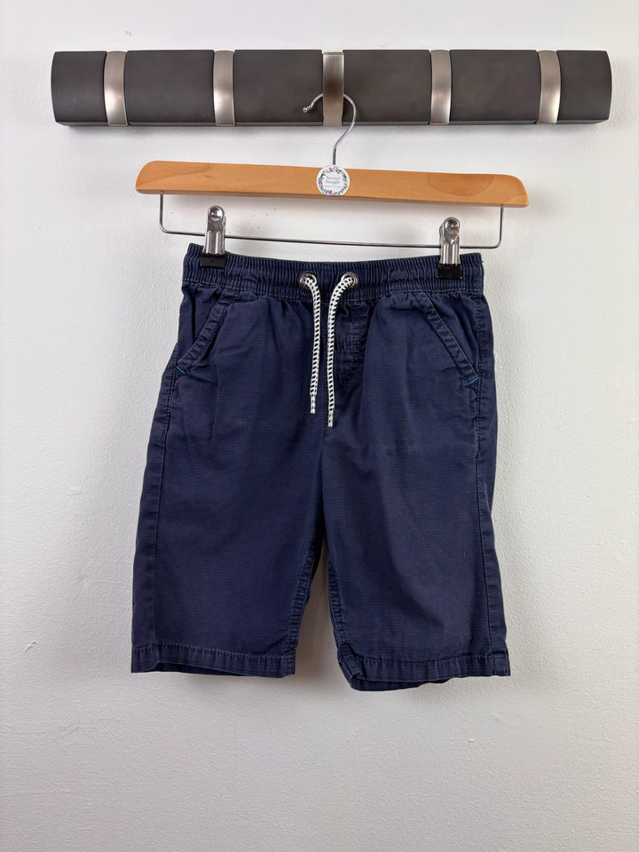 Blue Zoo Navy Drawstring Shorts 5 Years
