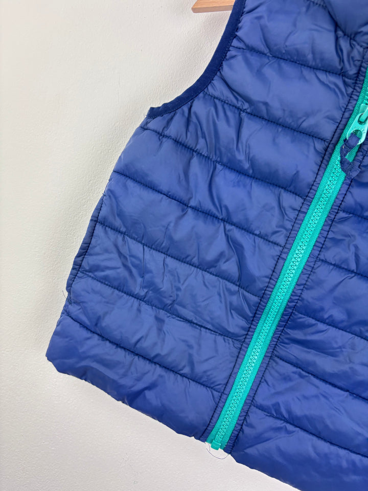 Joules Blue Padded Gilet 3 Years